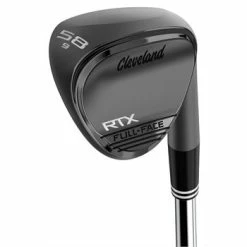 Used Cleveland RTX Full Face ZipCore Black Satin - True Temper Dynamic Gold Tour Issue Spinner Steel Steel Shaft