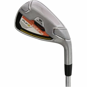 Used Cobra Fly-Z Orange 6-PW, AW, SW Iron Set In Very Good Condition 3 Used Cobra Fly-Z Orange 6-PW, AW, SW Iron Set In Very Good Condition