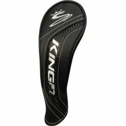 Used Cobra King F7 Black Left-Handed 3-4 Hybrid In Bargain Condition -Golf Club Shop cobra king f7 hybrid headcover