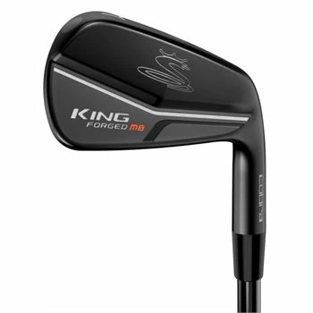 Used Cobra King Forged CB/MB Combo DMB Black 3-PW Iron Set In Very Good Condition 6 Used Cobra King Forged CB/MB Combo DMB Black 3-PW Iron Set In Very Good Condition - Image 4