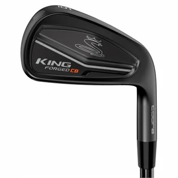 Used Cobra King Forged CB/MB Combo DMB Black 3-PW Iron Set In Very Good Condition 3 Used Cobra King Forged CB/MB Combo DMB Black 3-PW Iron Set In Very Good Condition