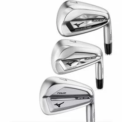 Used Mizuno JPX 921 Hot Metal Pro / JPX 921 Forged / JPX 921 Tour Combo 4-PW Iron Set In Very Good Condition