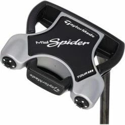 Used TaylorMade MySpider Tour Black / Silver Putter In Very Good Condition