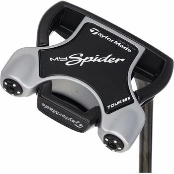 Used TaylorMade MySpider Tour Black / Silver Putter In Very Good Condition 3 Used TaylorMade MySpider Tour Black / Silver Putter In Very Good Condition
