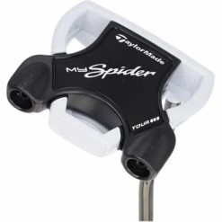 Used TaylorMade MySpider Tour White/Black Putter In Awesome Condition -Golf Club Shop taylormade myspider tour white black putter 2