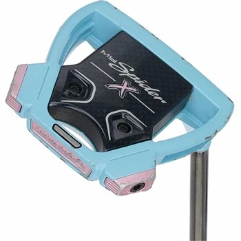 Used TaylorMade MySpider X Light Blue/Pink/White Putter In Bargain Condition 4 Used TaylorMade MySpider X Light Blue/Pink/White Putter In Bargain Condition - Image 2