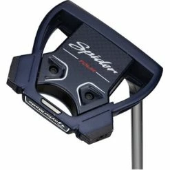 Used TaylorMade MySpider X Navy/White Putter In Very Good Condition -Golf Club Shop taylormade myspider x navy white putter 2